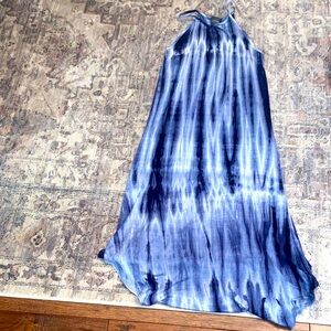 Olivia Rae Navy and Light Blue Dress